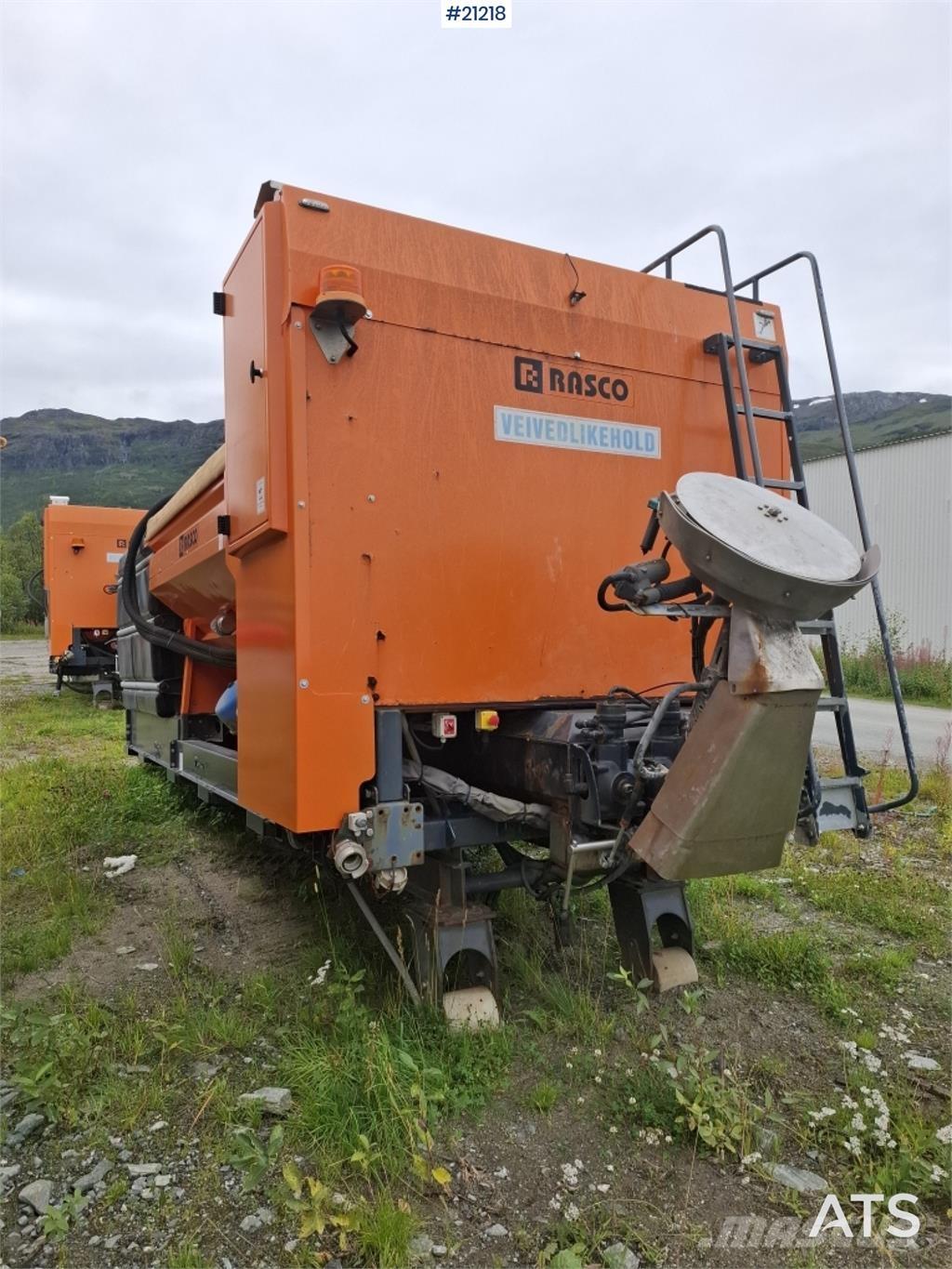 Rasco Solid Esparcidoras de arena y sal