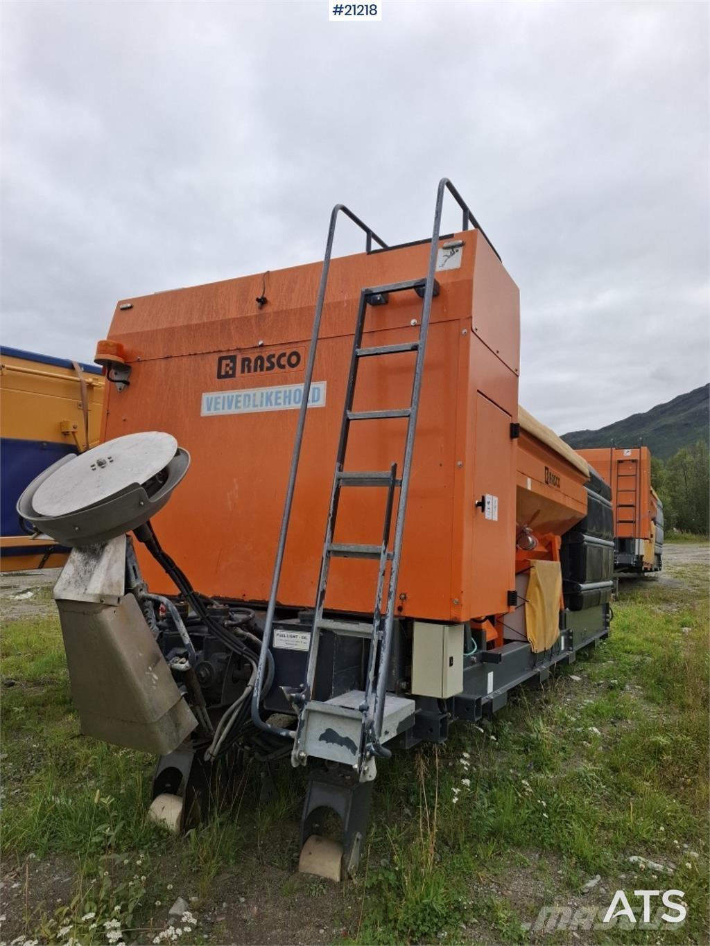 Rasco Solid Esparcidoras de arena y sal