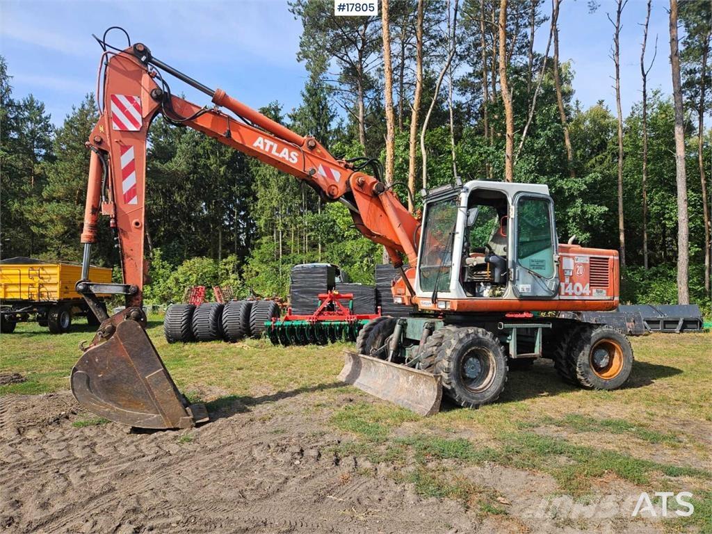 Atlas 1404 Excavadoras de ruedas