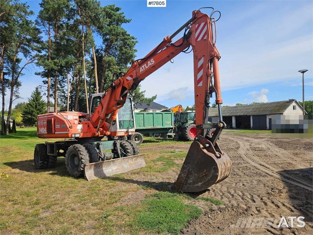Atlas 1404 Excavadoras de ruedas
