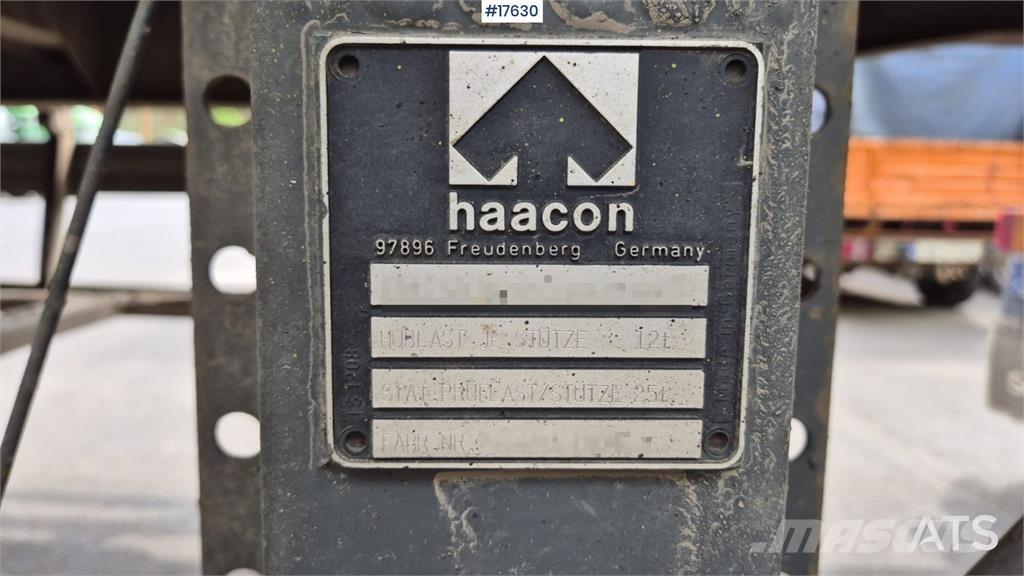 Bodex KIS 33 Semirremolques de volteo