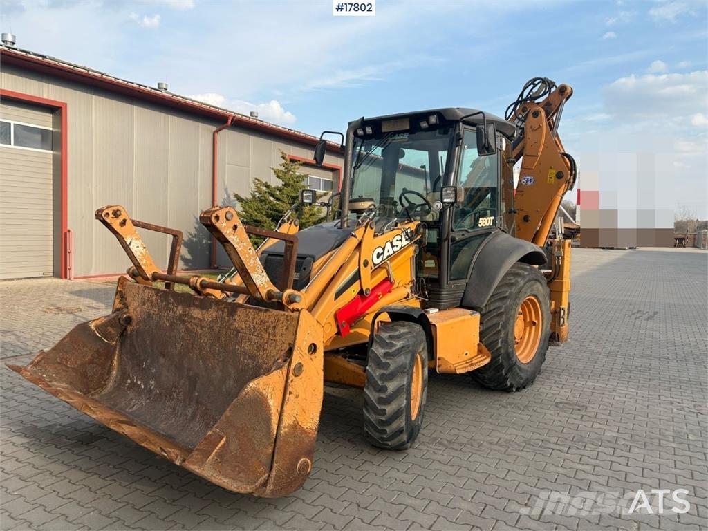 CASE 580T Retrocargadoras