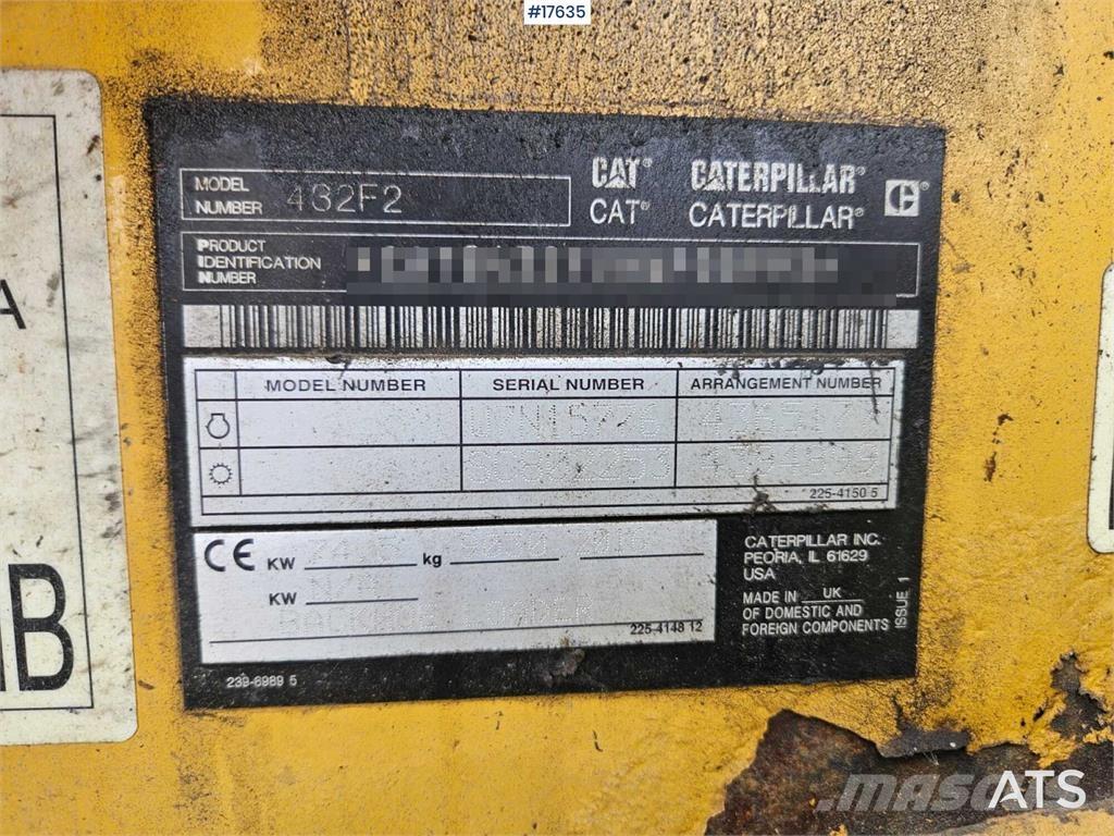 CAT 432F Retrocargadoras