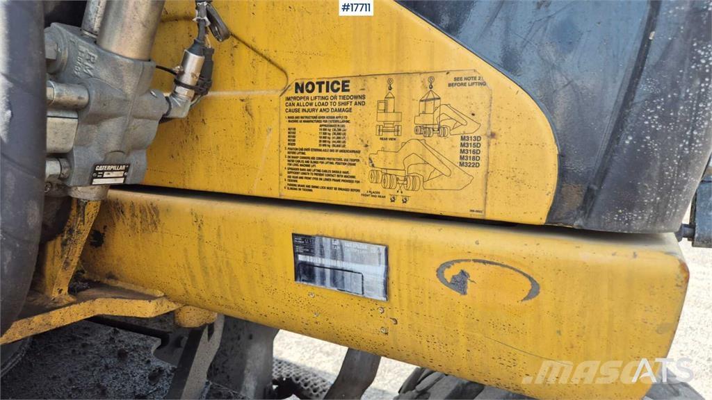 CAT M316D Excavadoras de ruedas
