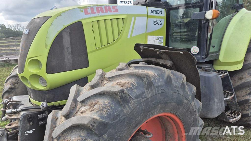 CLAAS ARION 640 Tractores