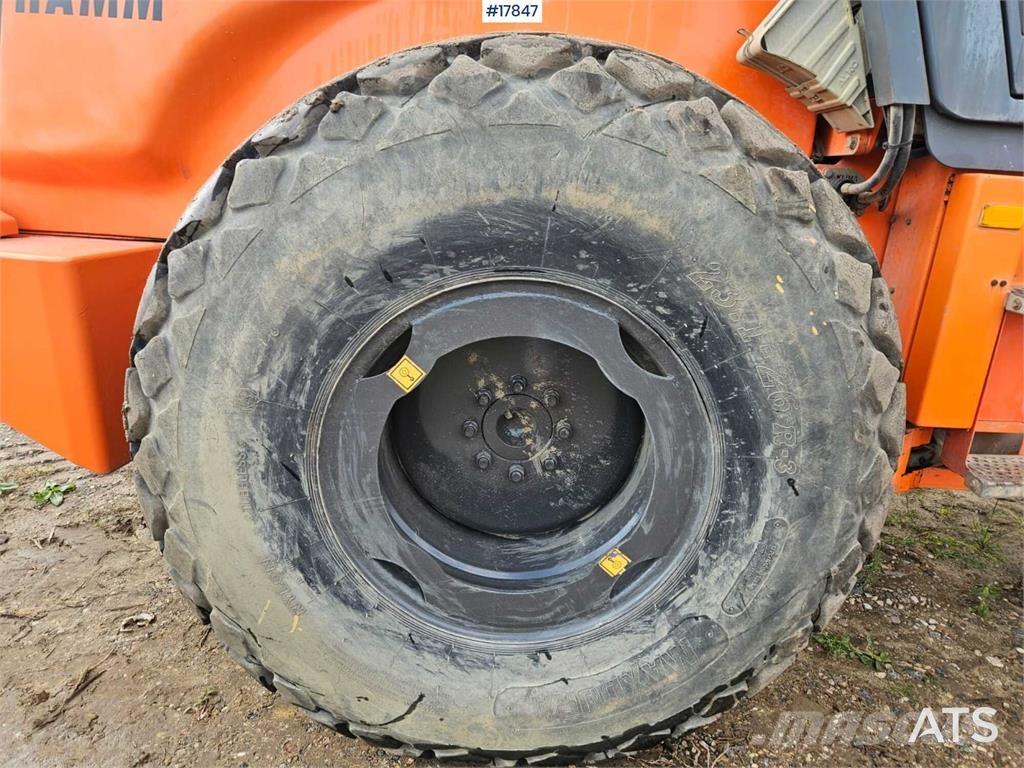 Hamm 3412HT Rodillos de un solo tambor