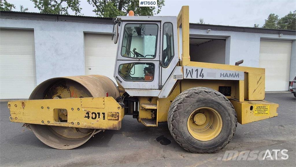 Hamm 4011D Rodillos de un solo tambor