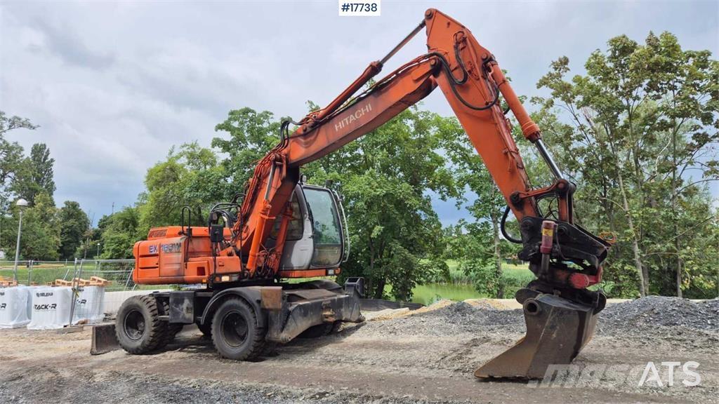 Hitachi EX 165W Excavadoras de ruedas