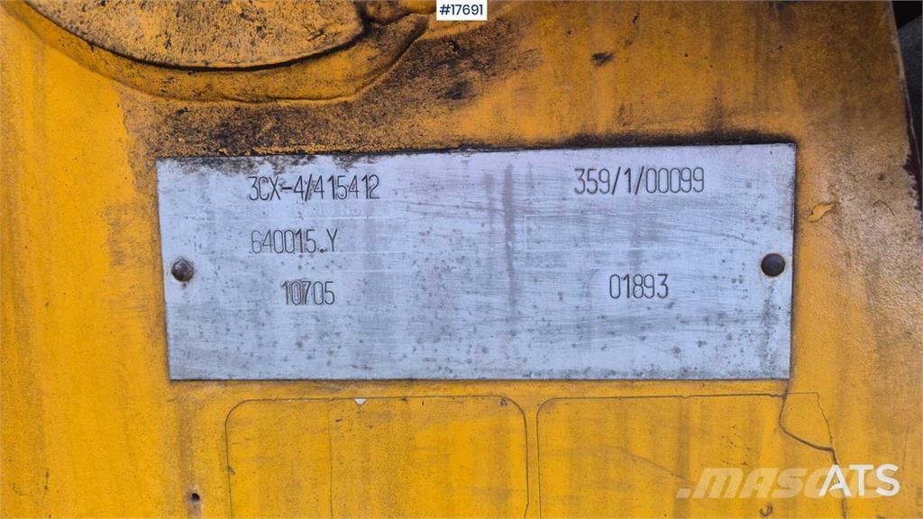 JCB 3cx Retrocargadoras