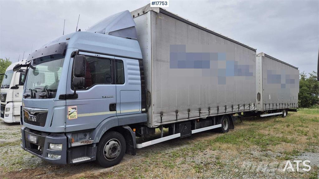 MAN TGL 8.250 Camiones con caja de remolque