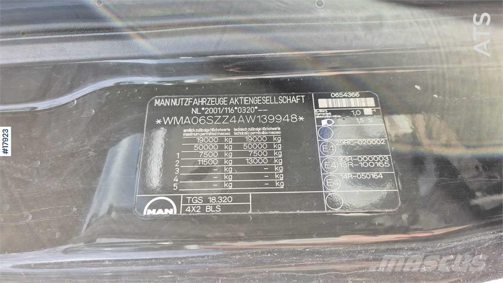 MAN TGS 18.320 Camiones tractor