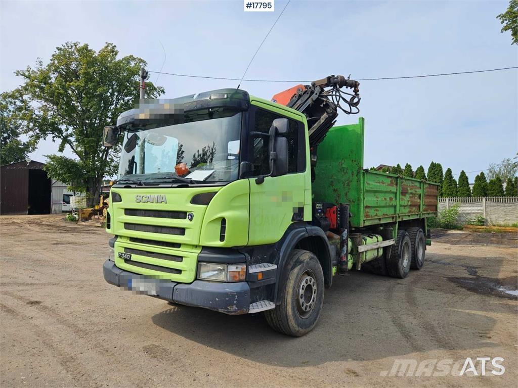 Scania P 340 Camiones grúa