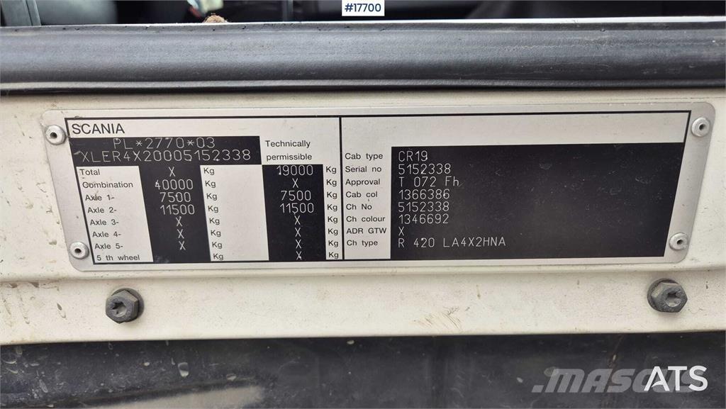 Scania R420 Camiones tractor