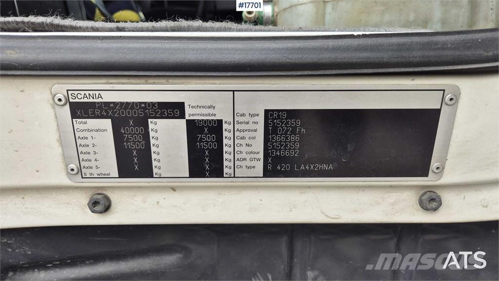 Scania R420 Camiones tractor