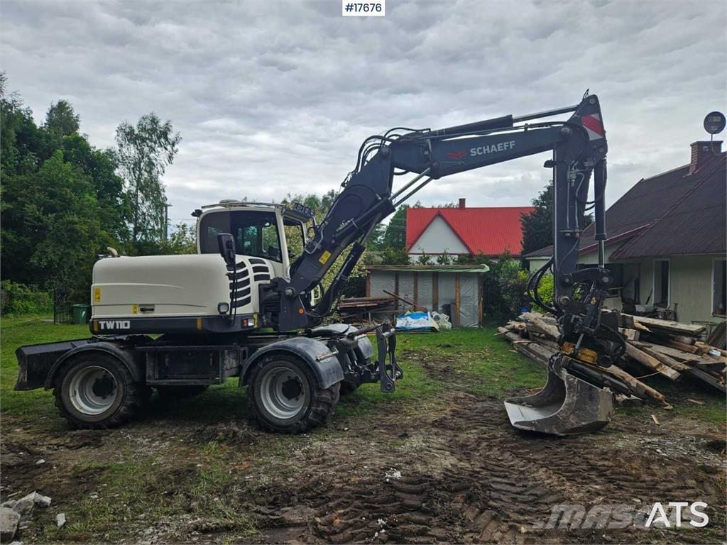 Schaeff TW 110 Excavadoras de ruedas