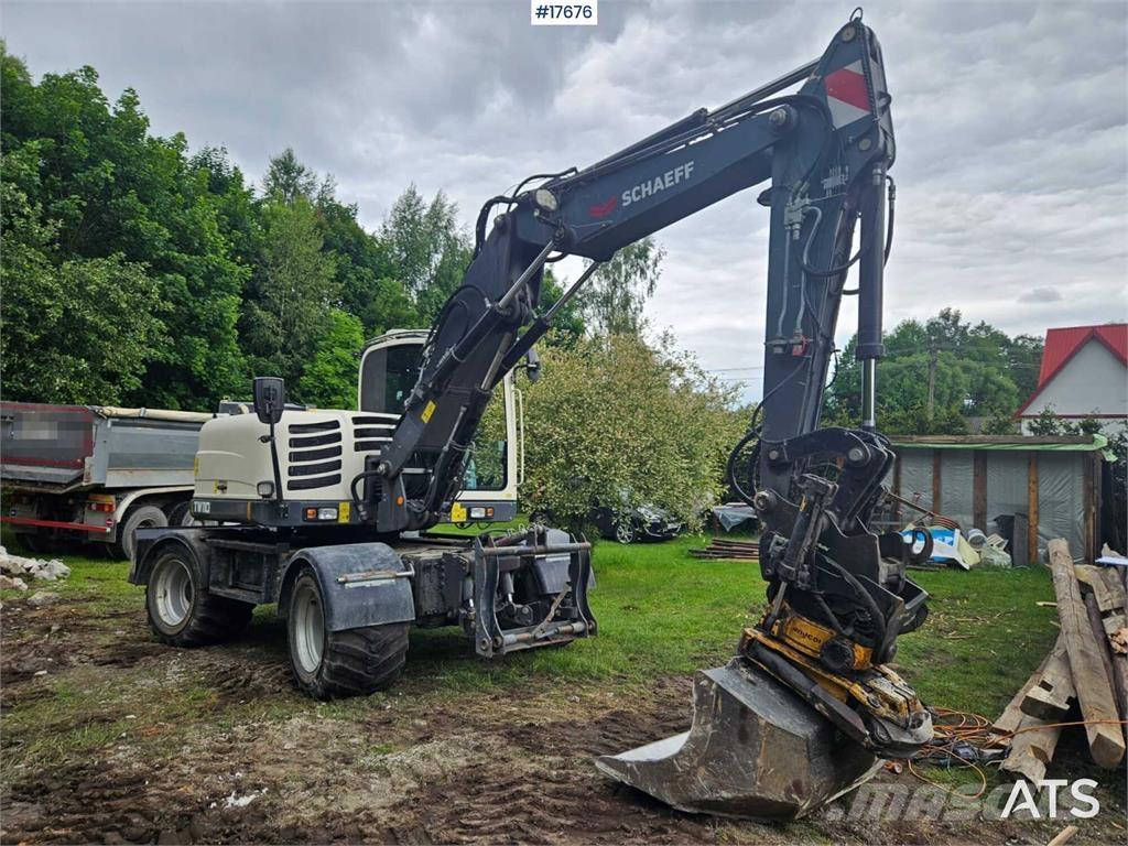 Schaeff TW 110 Excavadoras de ruedas