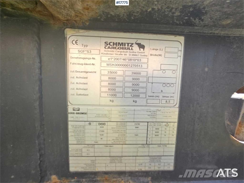 Schmitz SKI 24 Semirremolques de volteo