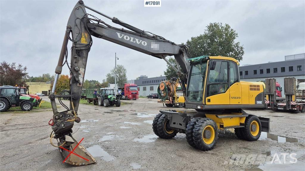 Volvo EW 160C Excavadoras de ruedas