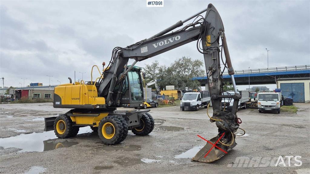 Volvo EW 160C Excavadoras de ruedas
