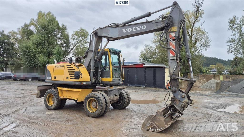 Volvo EW160B Excavadoras de ruedas