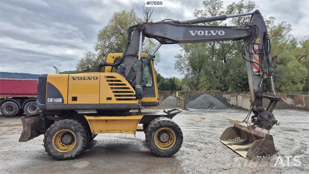 Volvo EW160B Excavadoras de ruedas