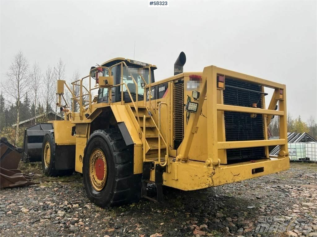 CAT 988H Buldozer sobre ruedas