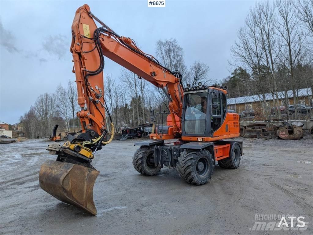 Doosan DX160W Excavadoras sobre orugas