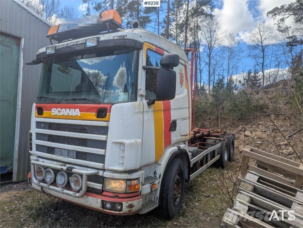 Scania R164GB6X2NZ580 Camiones elevadores de gancho