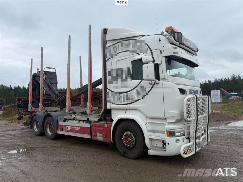 Scania R520 Transportes de madera