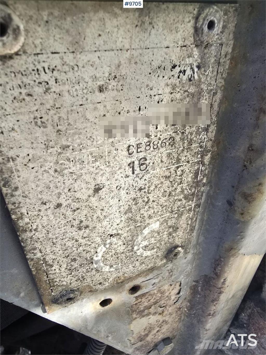 Tennant 636 Camión de barrendero