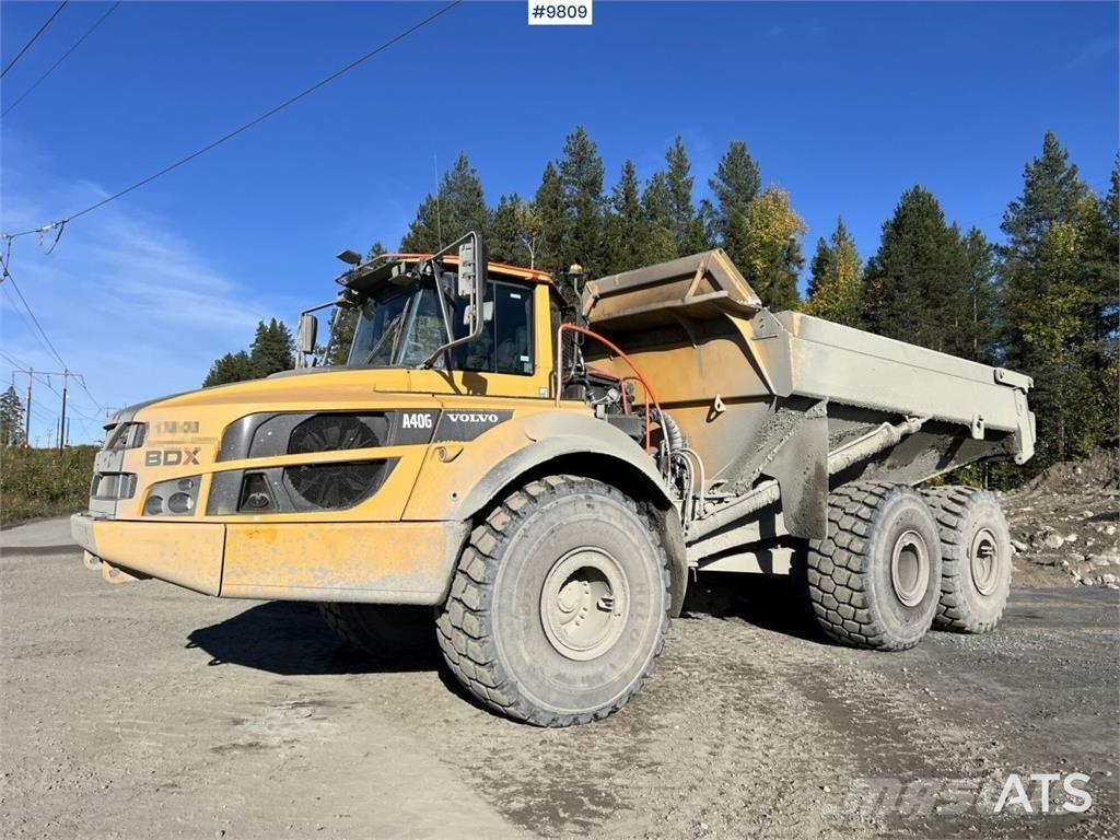 Volvo A40G dump truck Camiones articulados