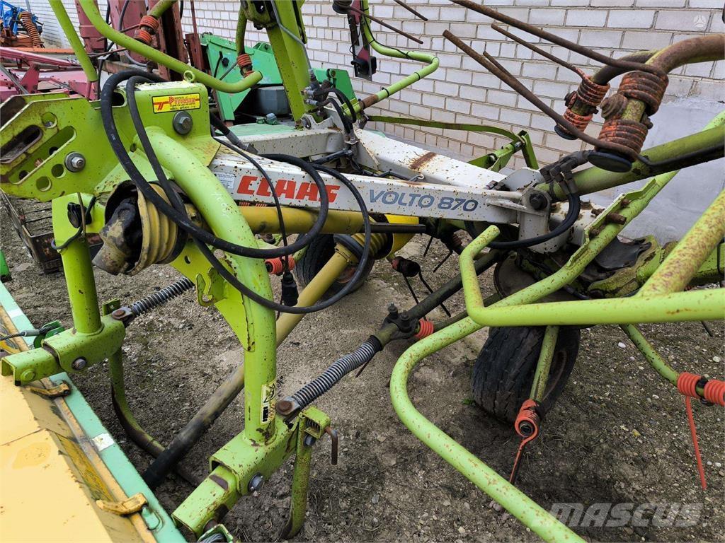 CLAAS VOLTO 870 Rastrilladoras y rastrilladoras giratorias