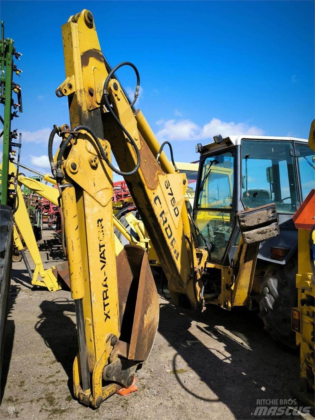 Ford 675d Cargadoras y excavadoras frontales