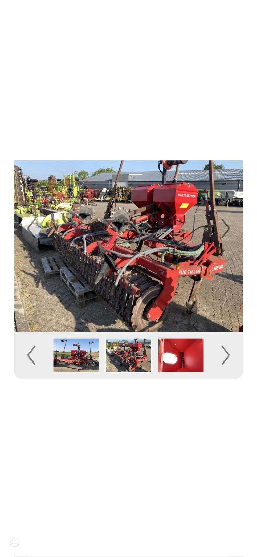 He-Va Sub tiller Arrastradoras para campos