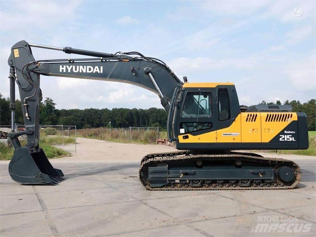 Hyundai R215 Excavadoras sobre orugas