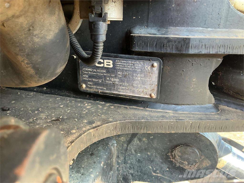 JCB 48Z-1 Excavadoras sobre orugas