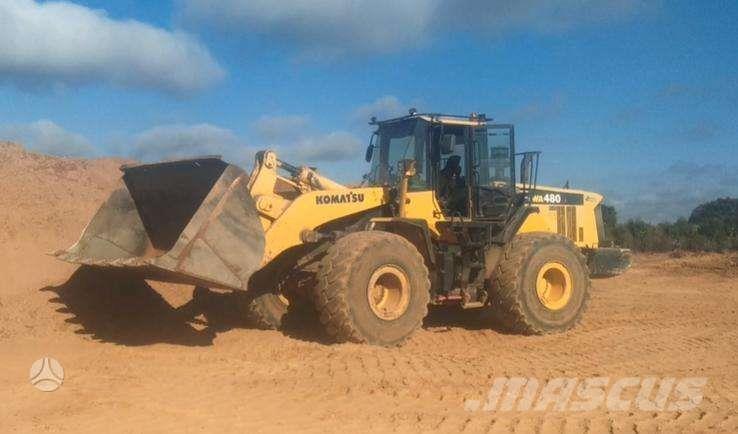 Komatsu WA 480-6 Cargadoras sobre ruedas