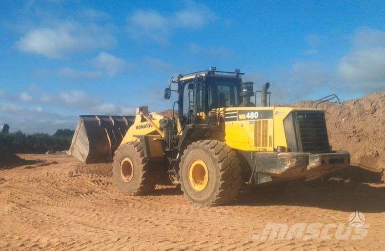 Komatsu WA 480-6 Cargadoras sobre ruedas