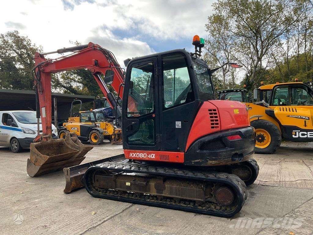 Kubota KX080-4 Excavadoras sobre orugas