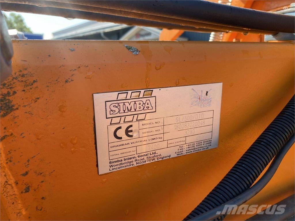 Simba SL 500 Arrastradoras para campos