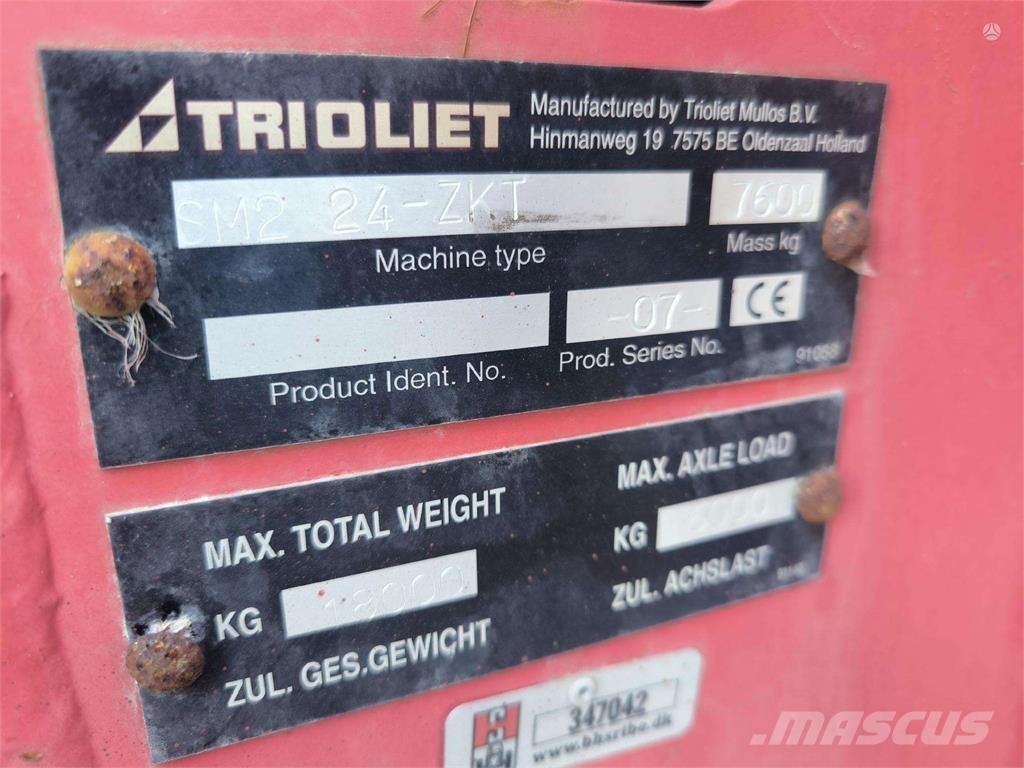 Trioliet sm2-24 Mezcladoras distribuidoras