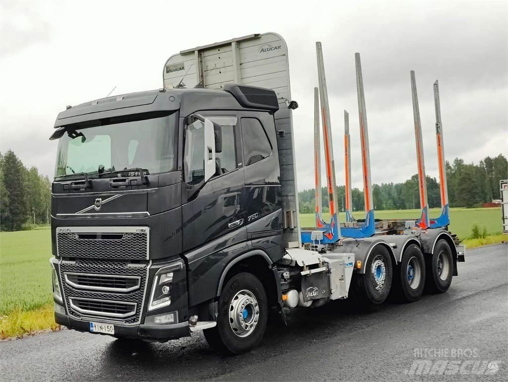 Volvo F16 Transportes de madera