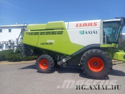 CLAAS Lexion 670 Cosechadoras combinadas