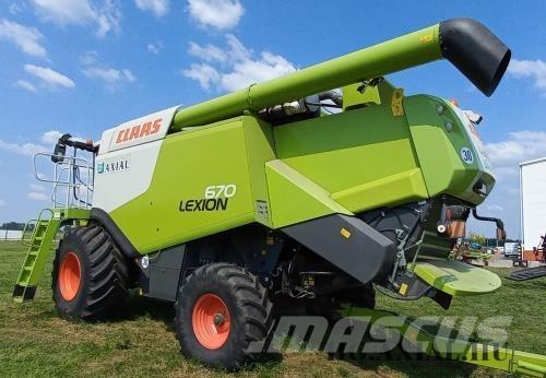 CLAAS Lexion 670 Cosechadoras combinadas