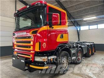 Scania R500 8X4 Camiones con caja de remolque