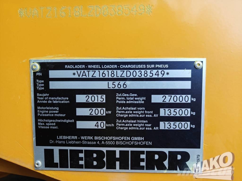 Liebherr L 566 Cargadoras sobre ruedas