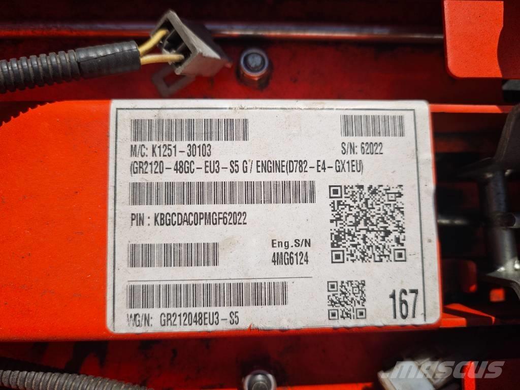 Kubota GR 2120 Tractores corta-césped