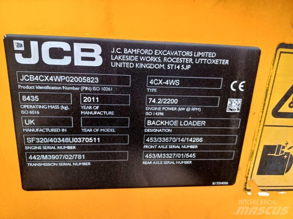 JCB 4 CX Retrocargadoras