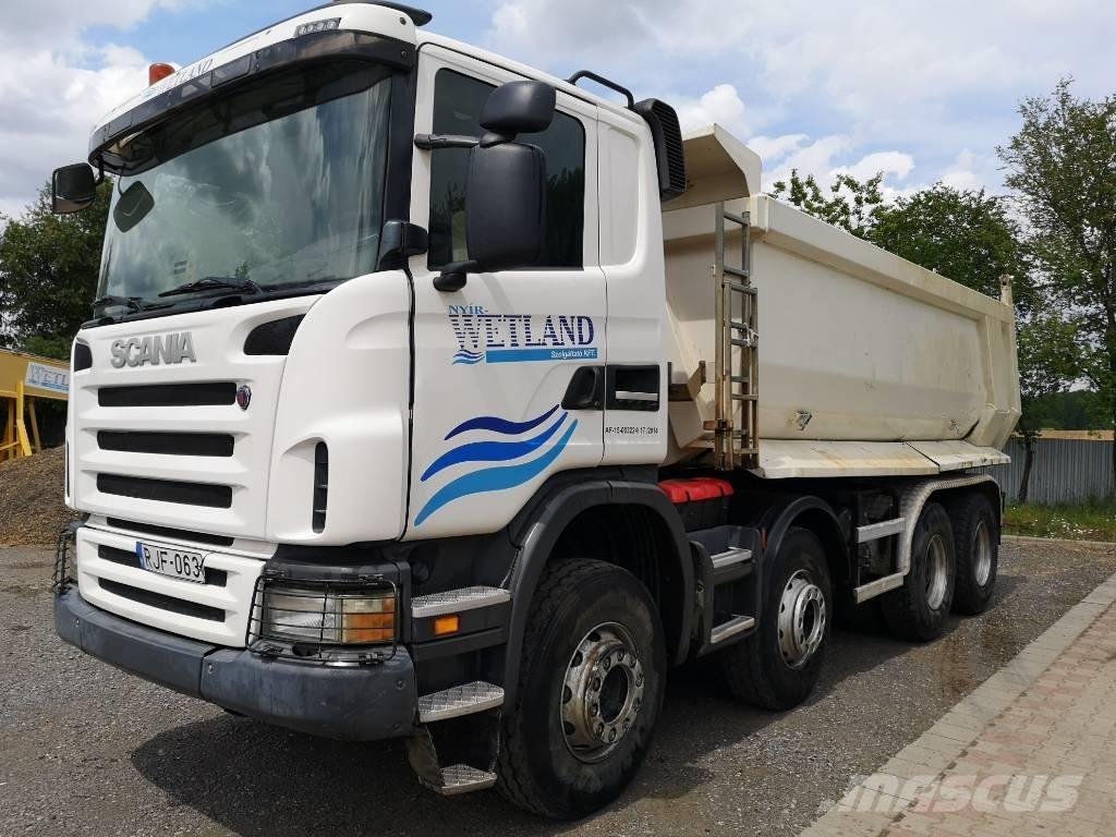 Scania G 480, 8x4 Bañeras basculantes usadas