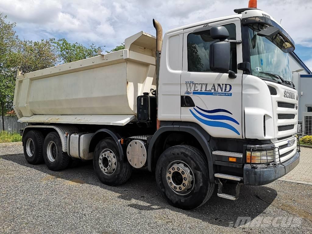 Scania G 480, 8x4 Bañeras basculantes usadas